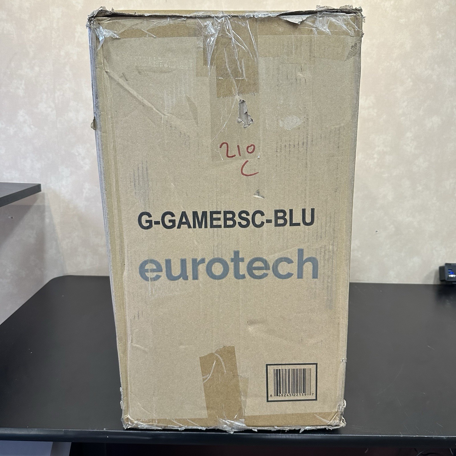 Raynor Group Playr Polyurethane Gaming Chair G-GAMEBSC-BLU