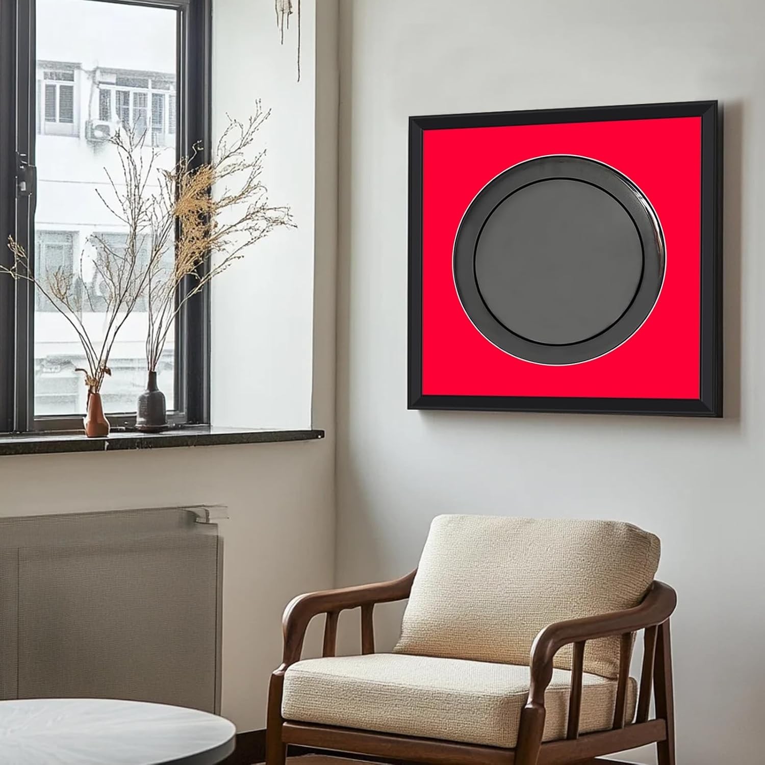14" Drum Head Shadow Box Display Case - UV Resistant Wall Mount Frame