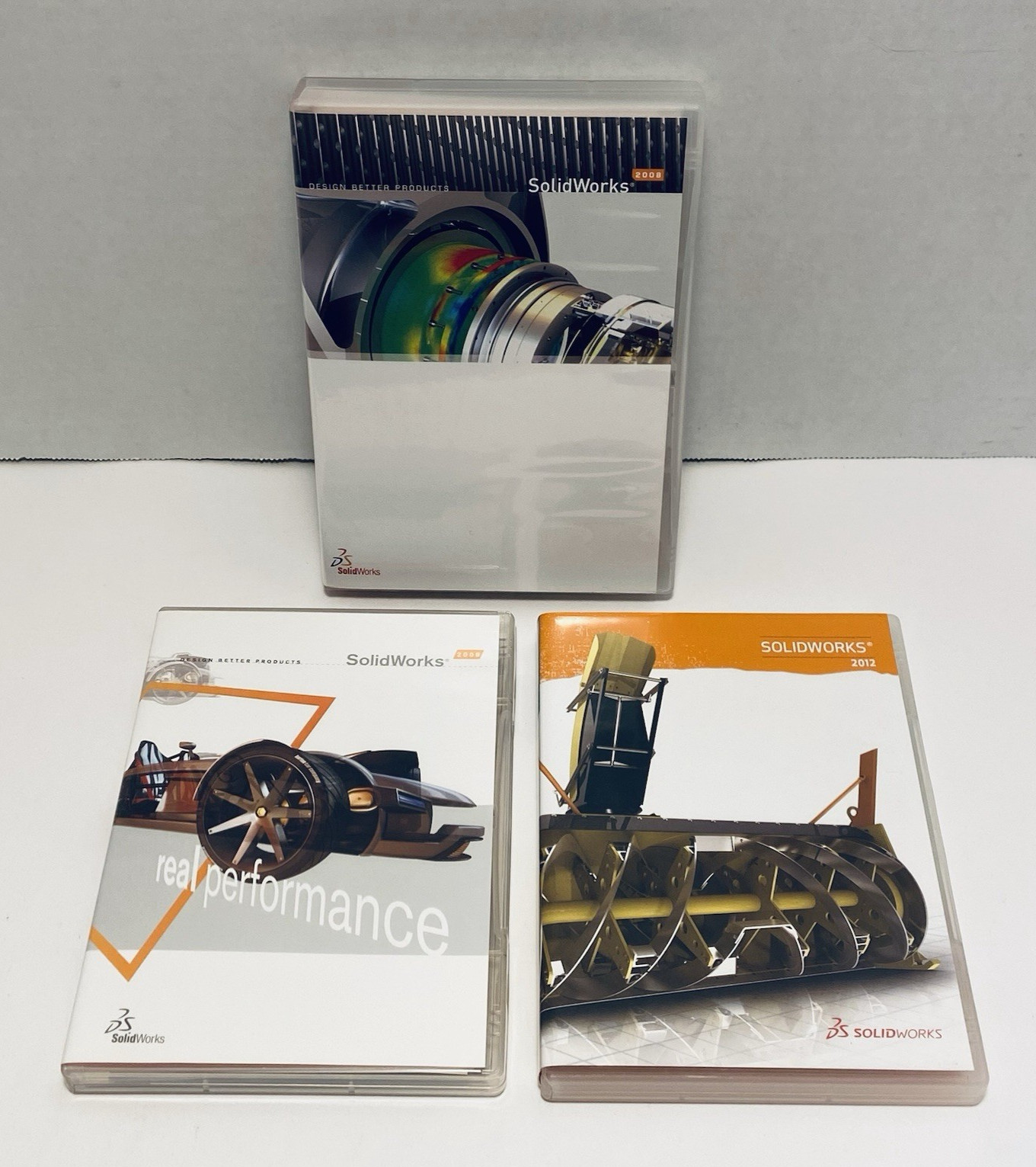 Solidworks DVD Collectors Bundle Windows Software Discs Windows XP Vista 32 & 64