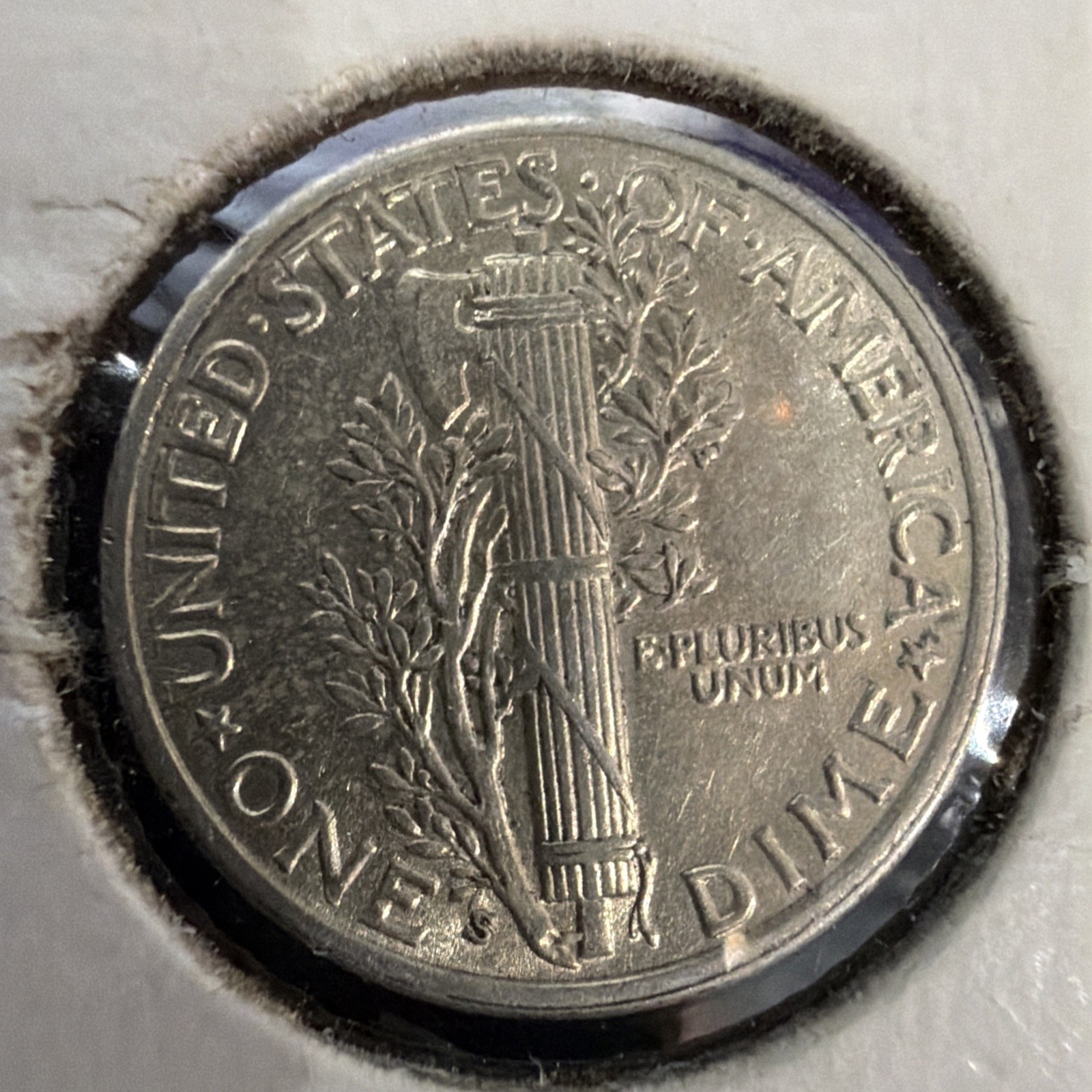 1937 Mercury Dime AU-Unc