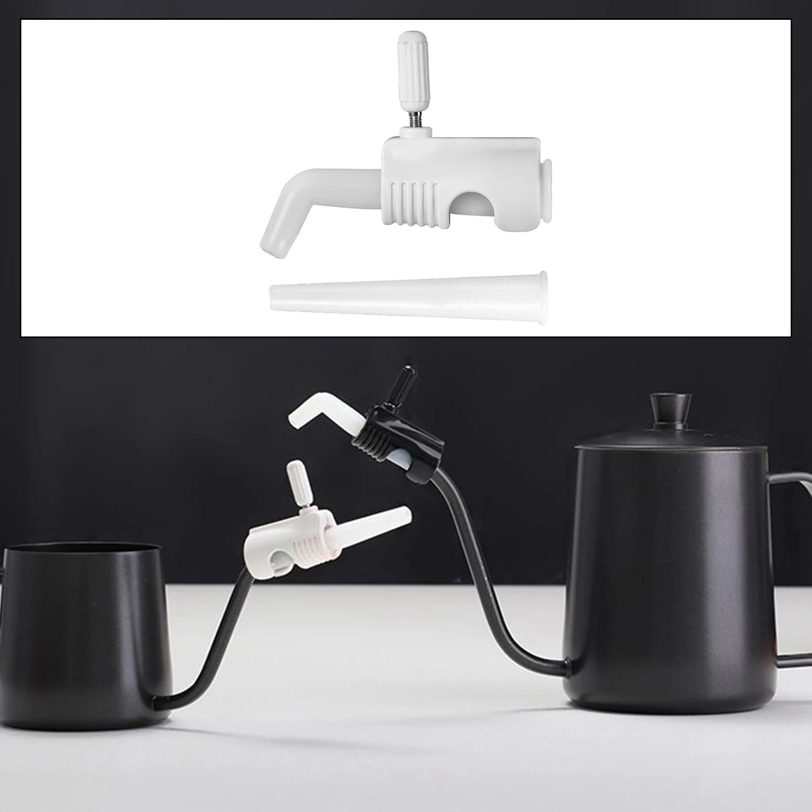 Coffee Tea Pot Gooseneck Drip Kettle Flow Control Durable Coffeeware Makers