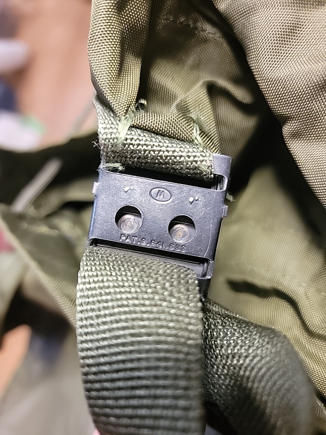 Army Alice Pack Post WWll Nylon Backpack No Hard Fram