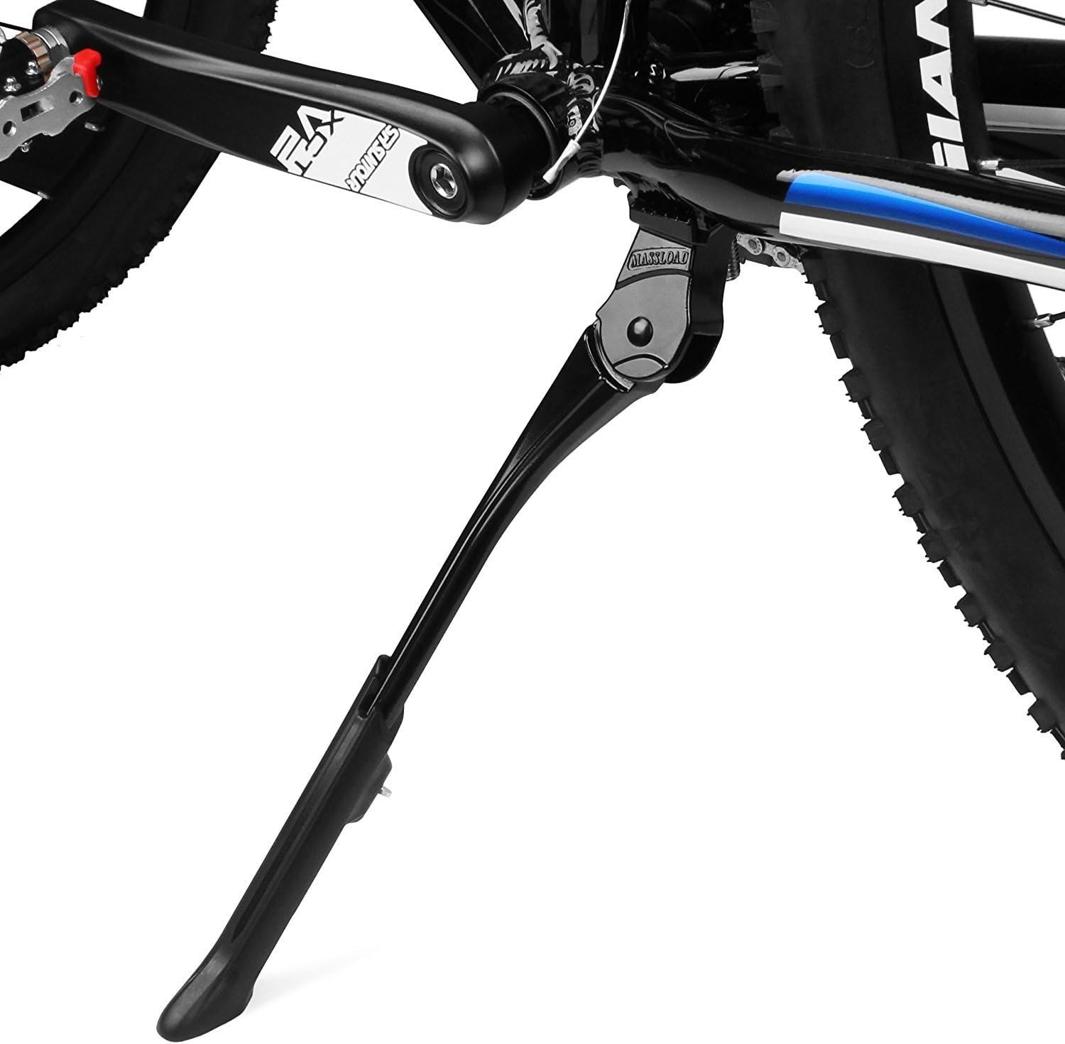 Chromium Bicycle Kickstand Black 24-29-inch