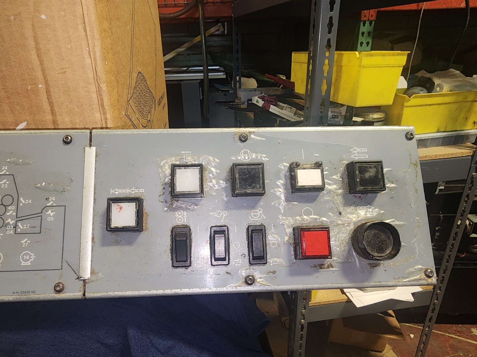 Control Panel From Hamada H234 Press
