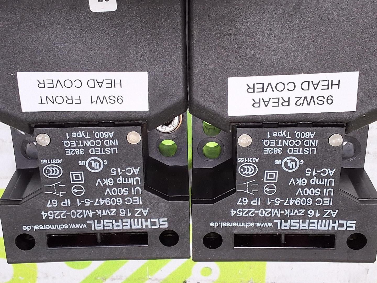 SCHMERSAL AZ 16 ZVRK-M20-2254 SAFETY INTERLOCK SWITCH