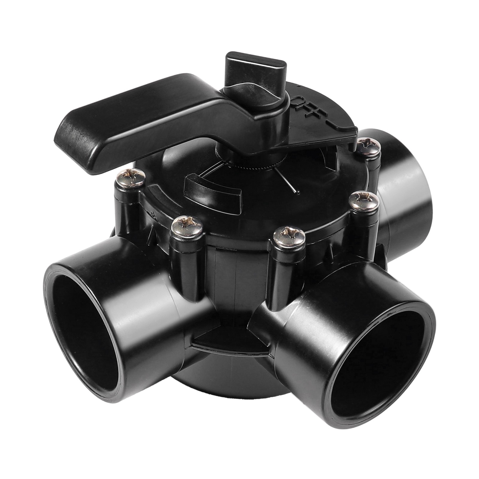 3-Port Positive Seal Diverter Valve for 3 Way 1-1/2 to 2-Inch Check Valves 4715