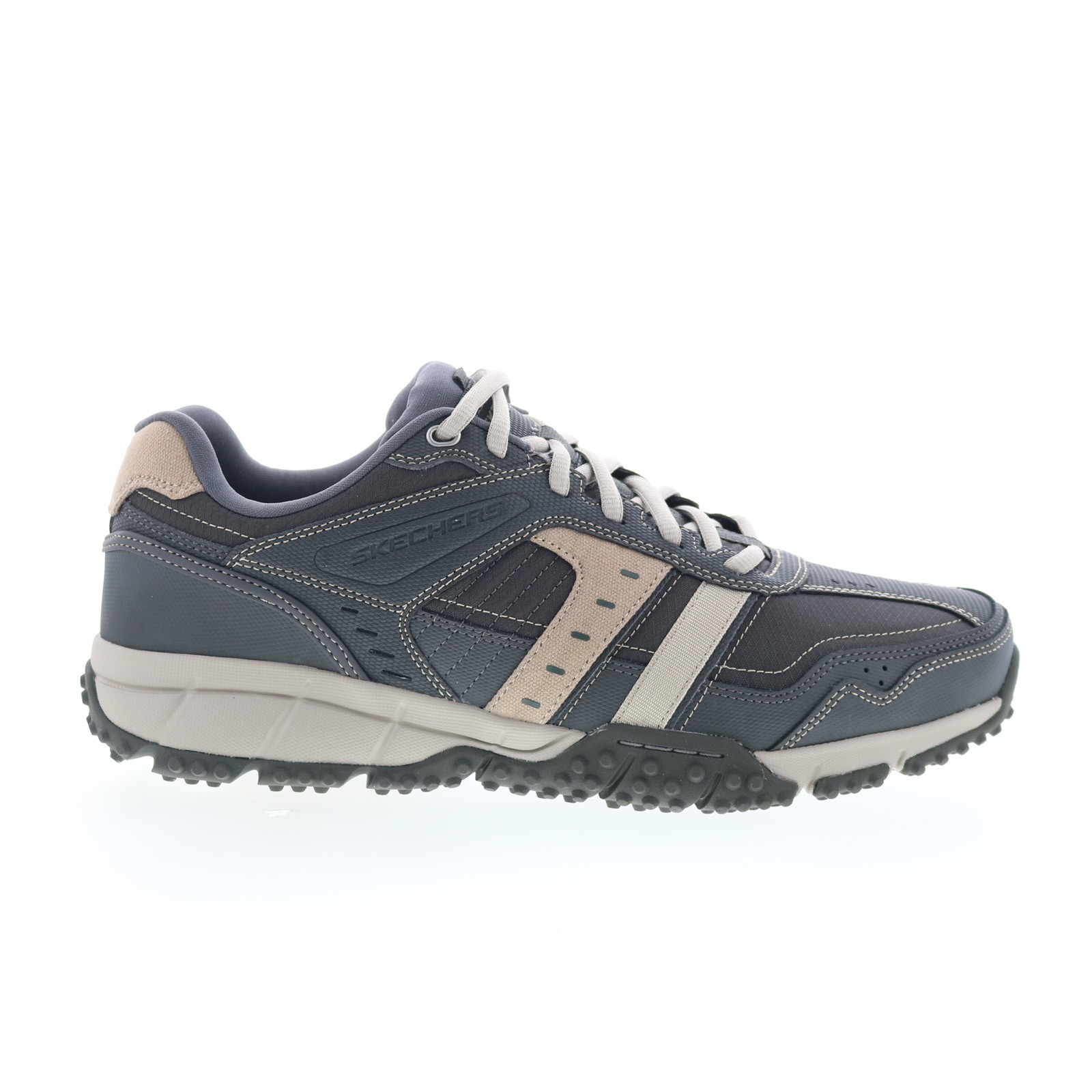 Skechers Urban Trax 237735W-STOL Mens Gray Wide Lifestyle Sneakers Shoes