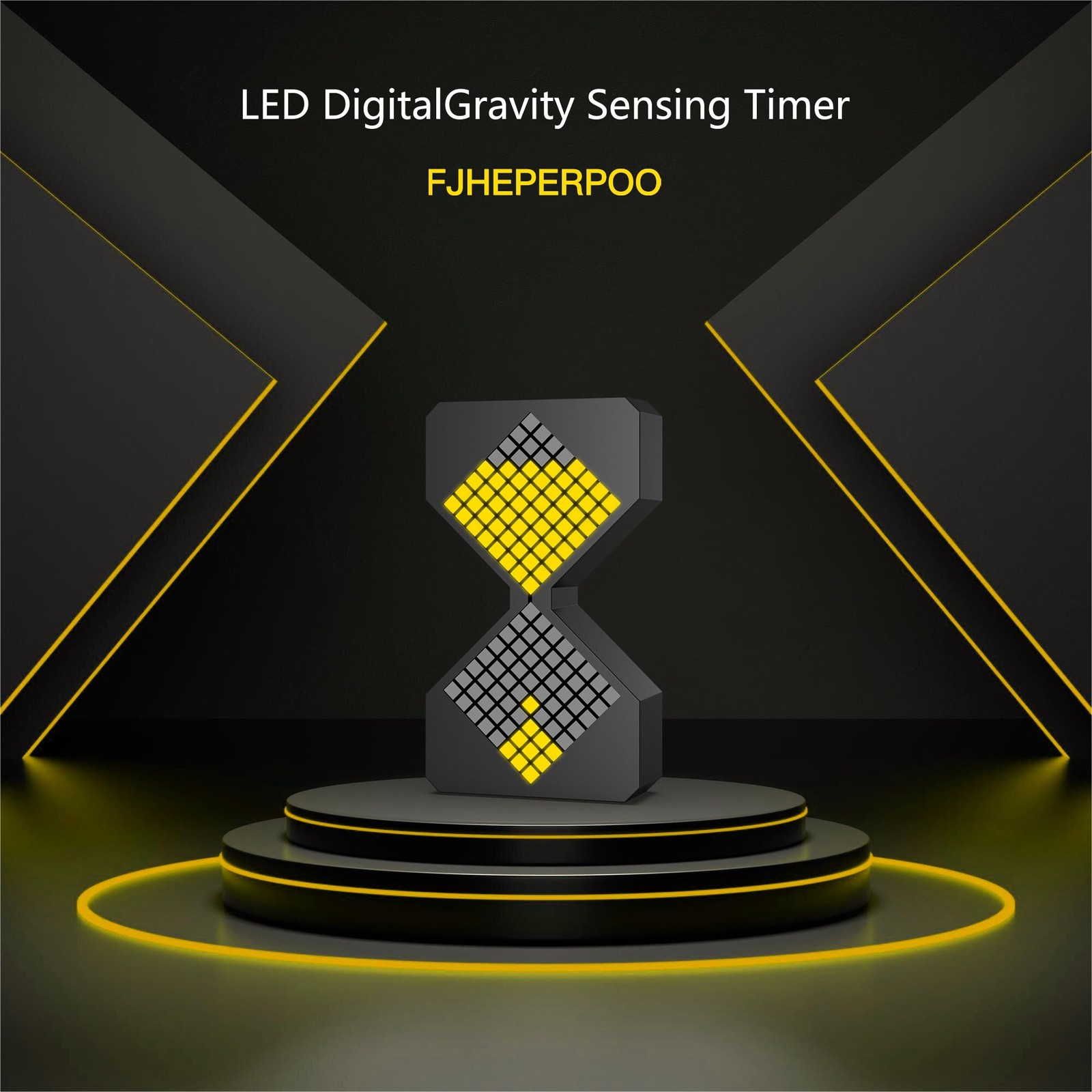 LED Digital Hourglass Timer