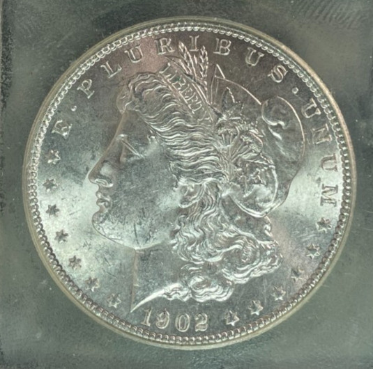 1902-O MORGAN SILVER DOLLAR ~CH/BU ~NICE COIN~REF#USC