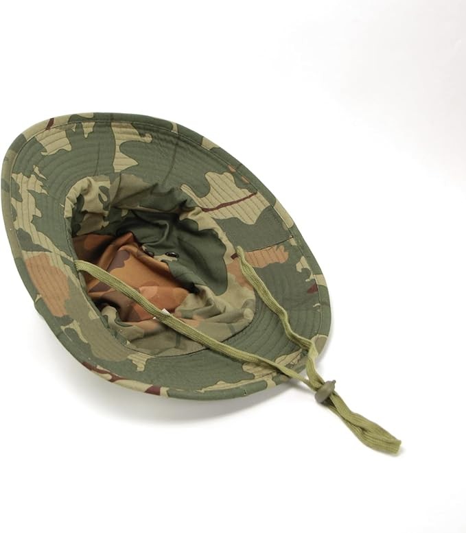Vietnam War Mitchell Colourfast Wrinkle Resistant Camouflage Hat Size 59CM