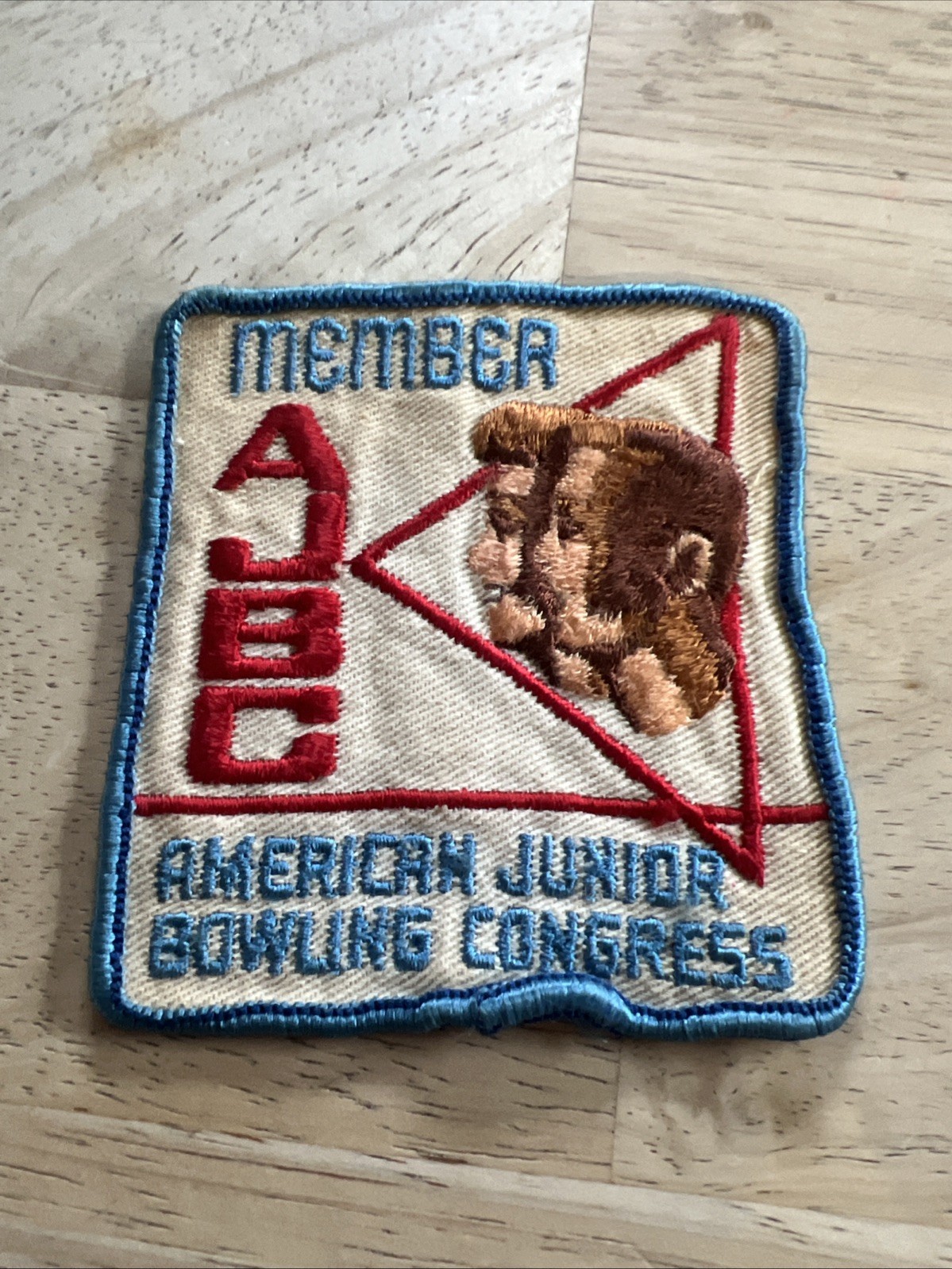 Vintage American Junior Bowling Congress - Member Patch
