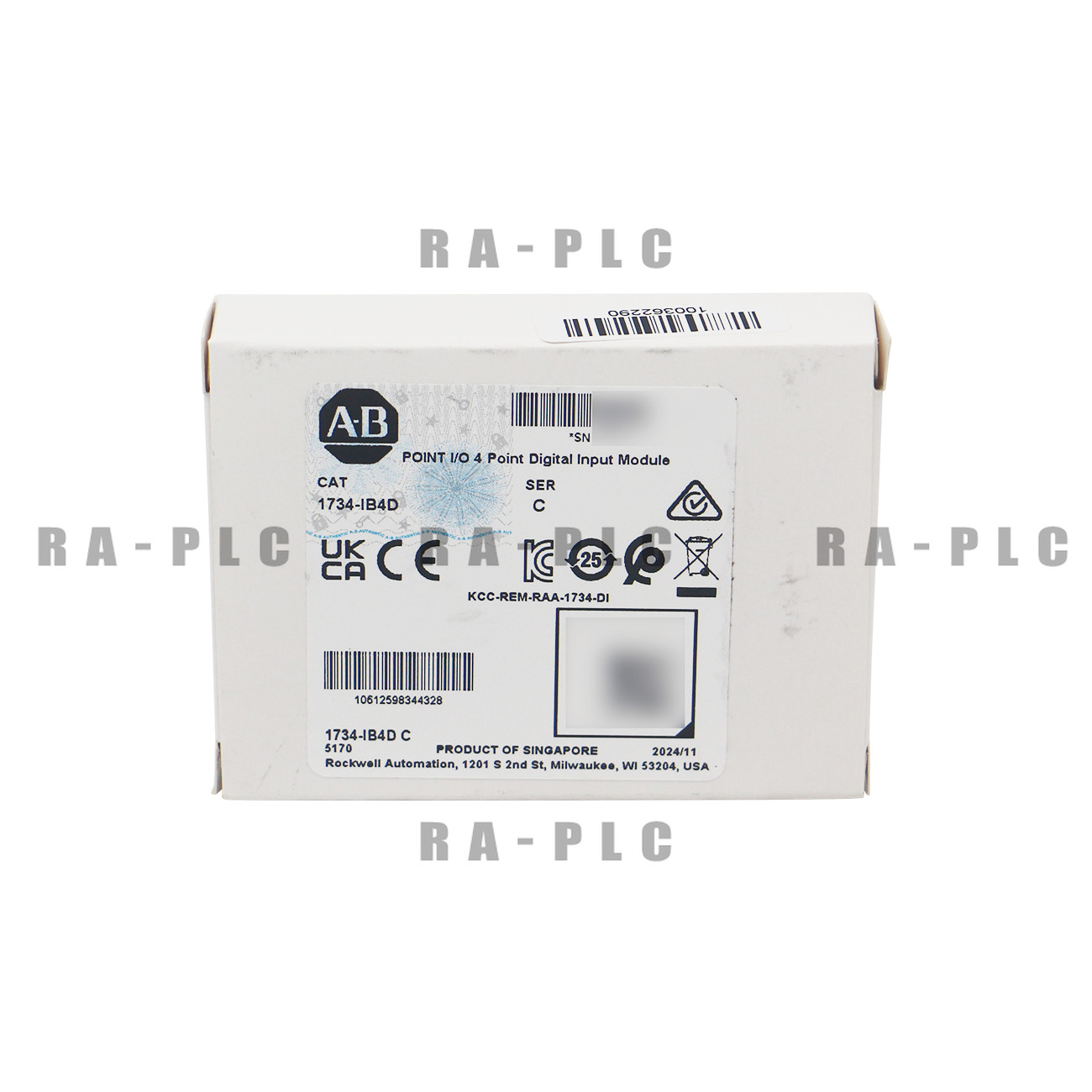 New Sealed Allen Bradley 1734-IB4D — POINT I/O 4 Point Digital Input Module