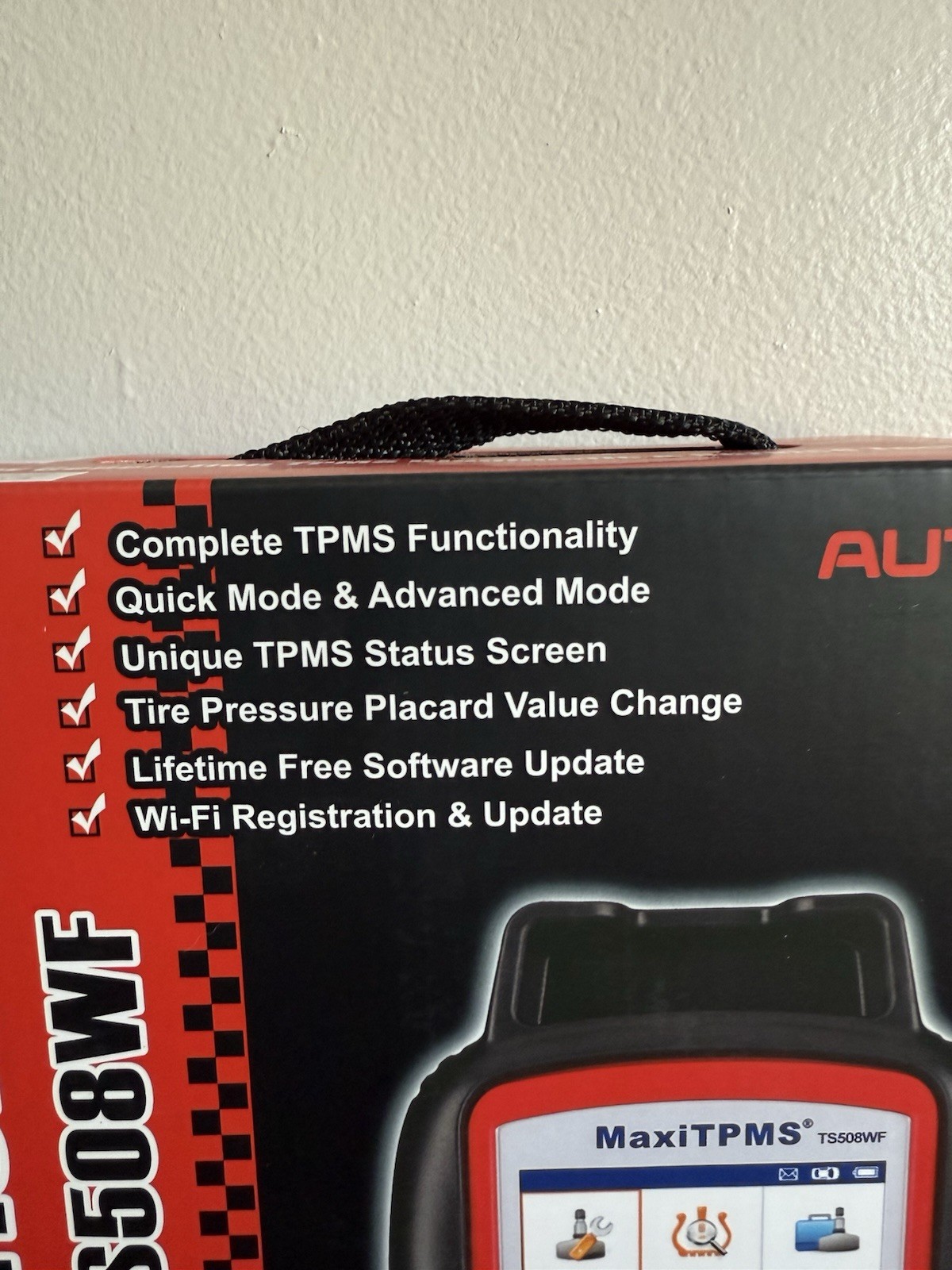 NEW Autel MaxiTPMS TS508WF TPMS Relearn Reset Tool SEALED Free Lifetime Updates!