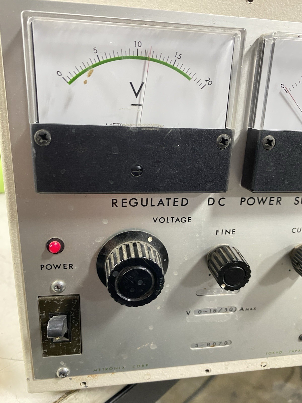 METRONIX MNP MSV18-30 REGULATED POWER SUPPLY