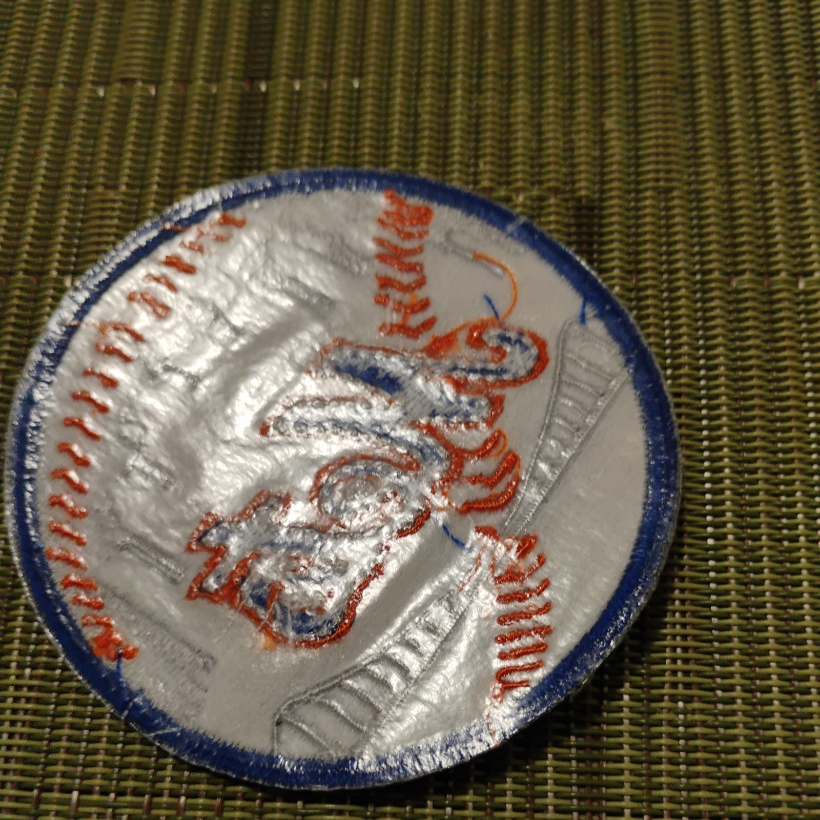 MLB New York Mets IRON ON PATCHES