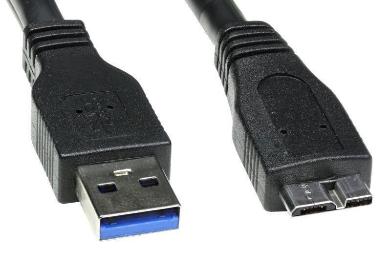Micro USB 3.0 Flat Cable for WD My Passport & My Book External Hard Drive 1FT US