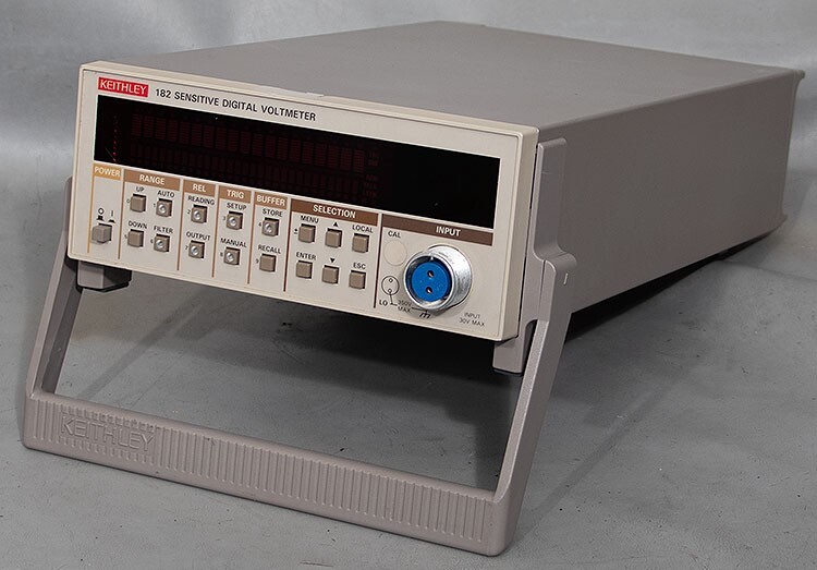 Keithley 182 Sensitive Digital Voltmeter, w/Lead Choice of: 1506/1507/1482