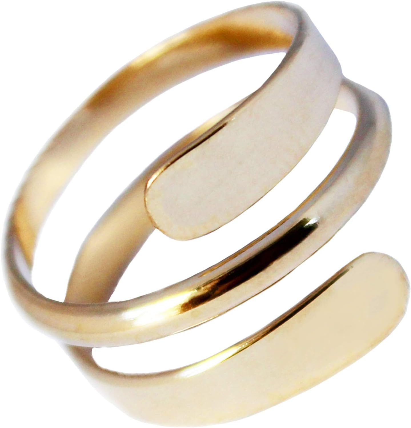 Toe Ring | Pipeline 14K Gold Fill | Adjustable Ring for Foot or Midi | Unisex Ri