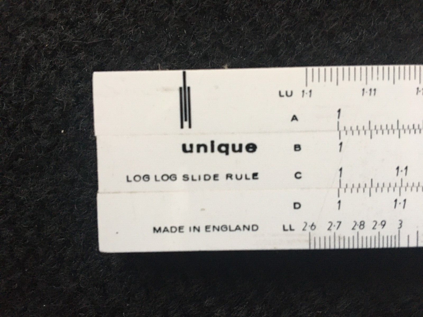 Vintage Unique Log Log Slide Rule