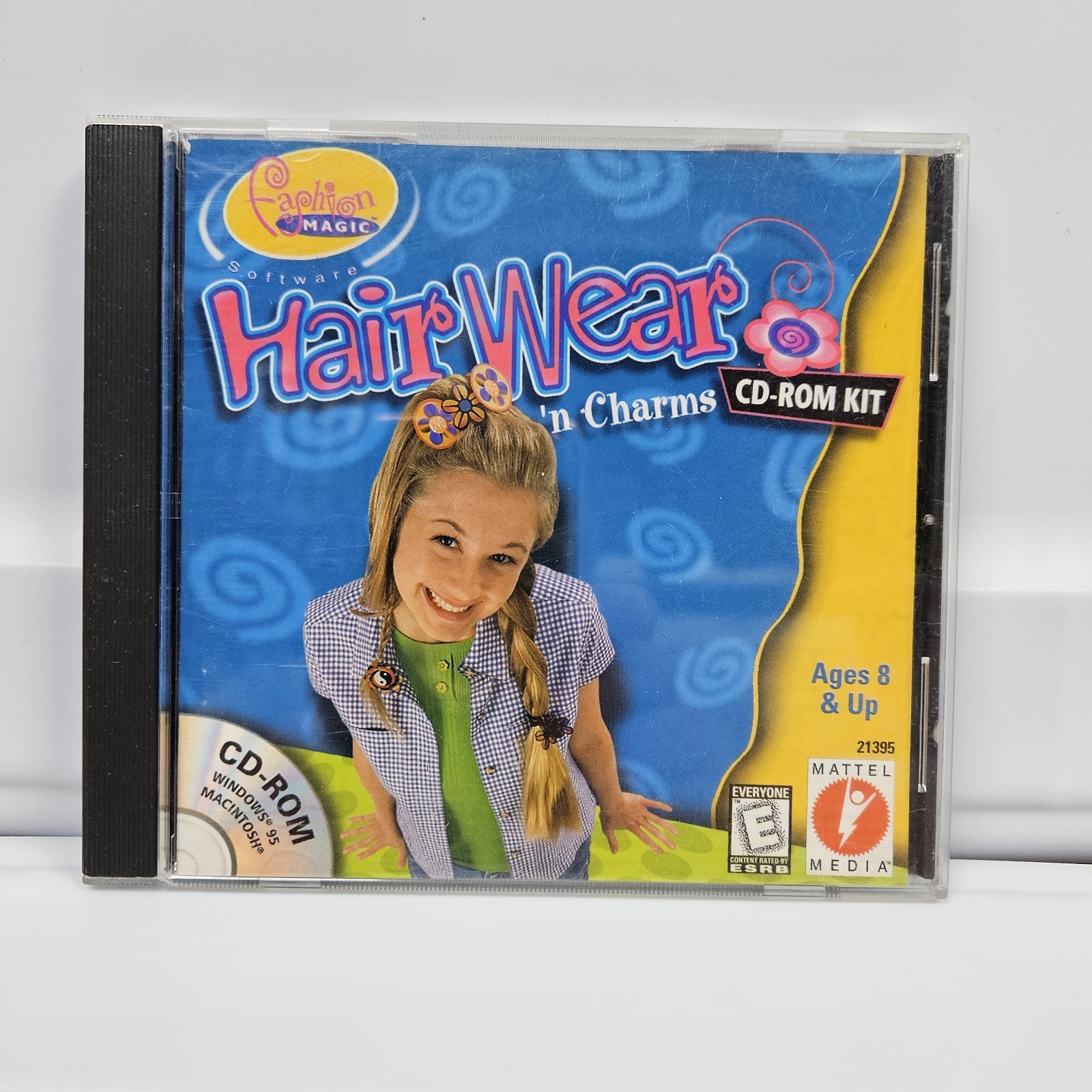 HairWear 'n Charms (Fashion Magic Software by Mattel) CD-ROM Kit NEW 1998