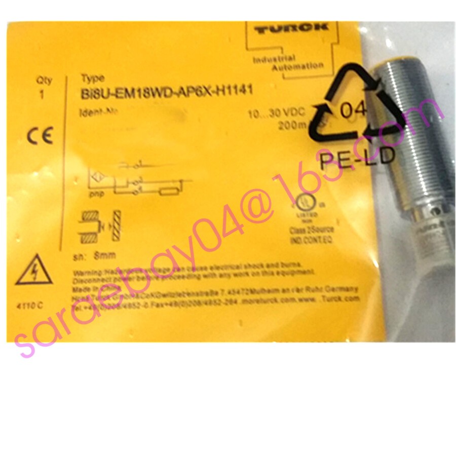 TURCK BI8U-EM18WD-AP6X-H1141 1634816 Inductive sensor PNP