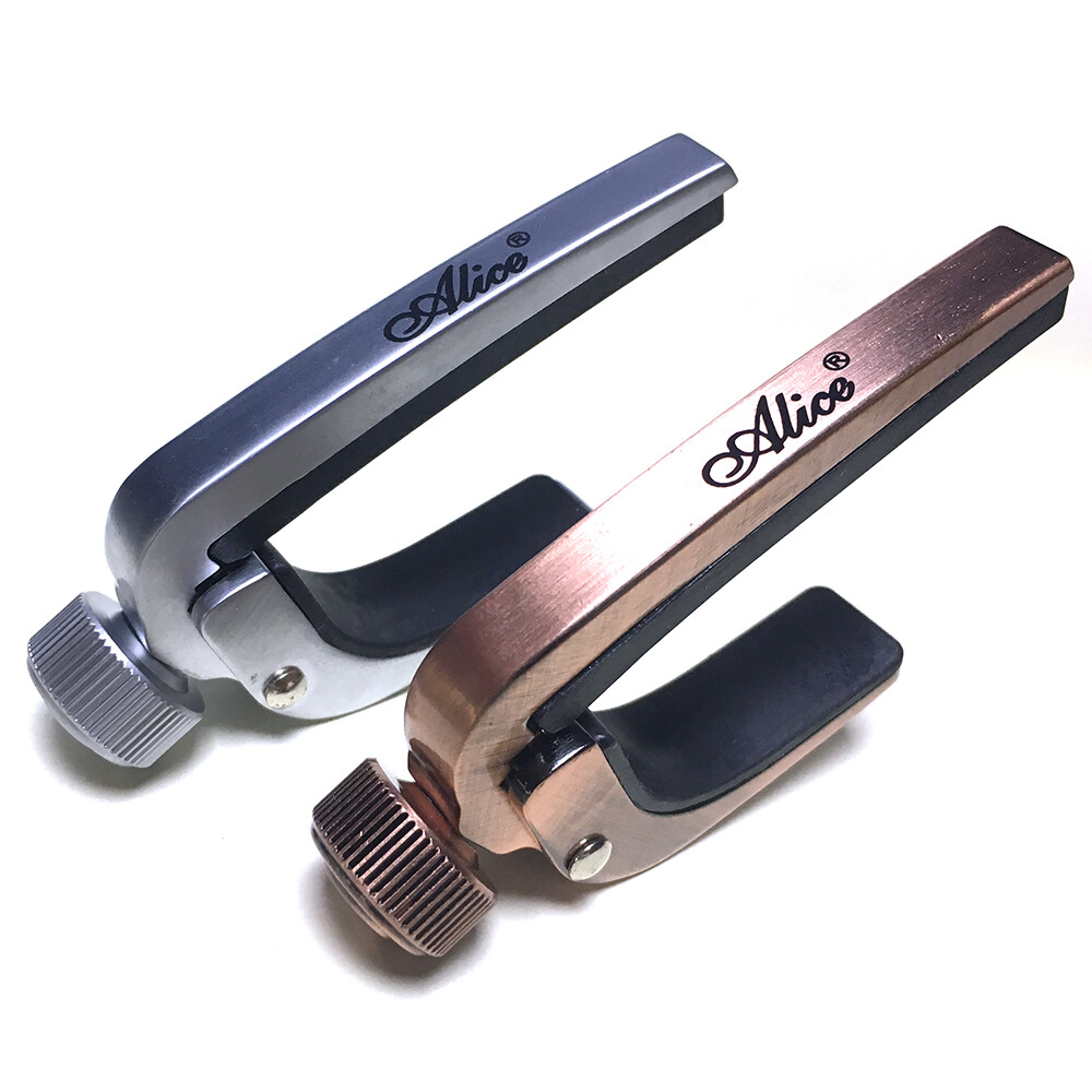 46g Alice A007J Zink Alloy Guitar Capo for Acoustic Guitars w/ Locking Knob