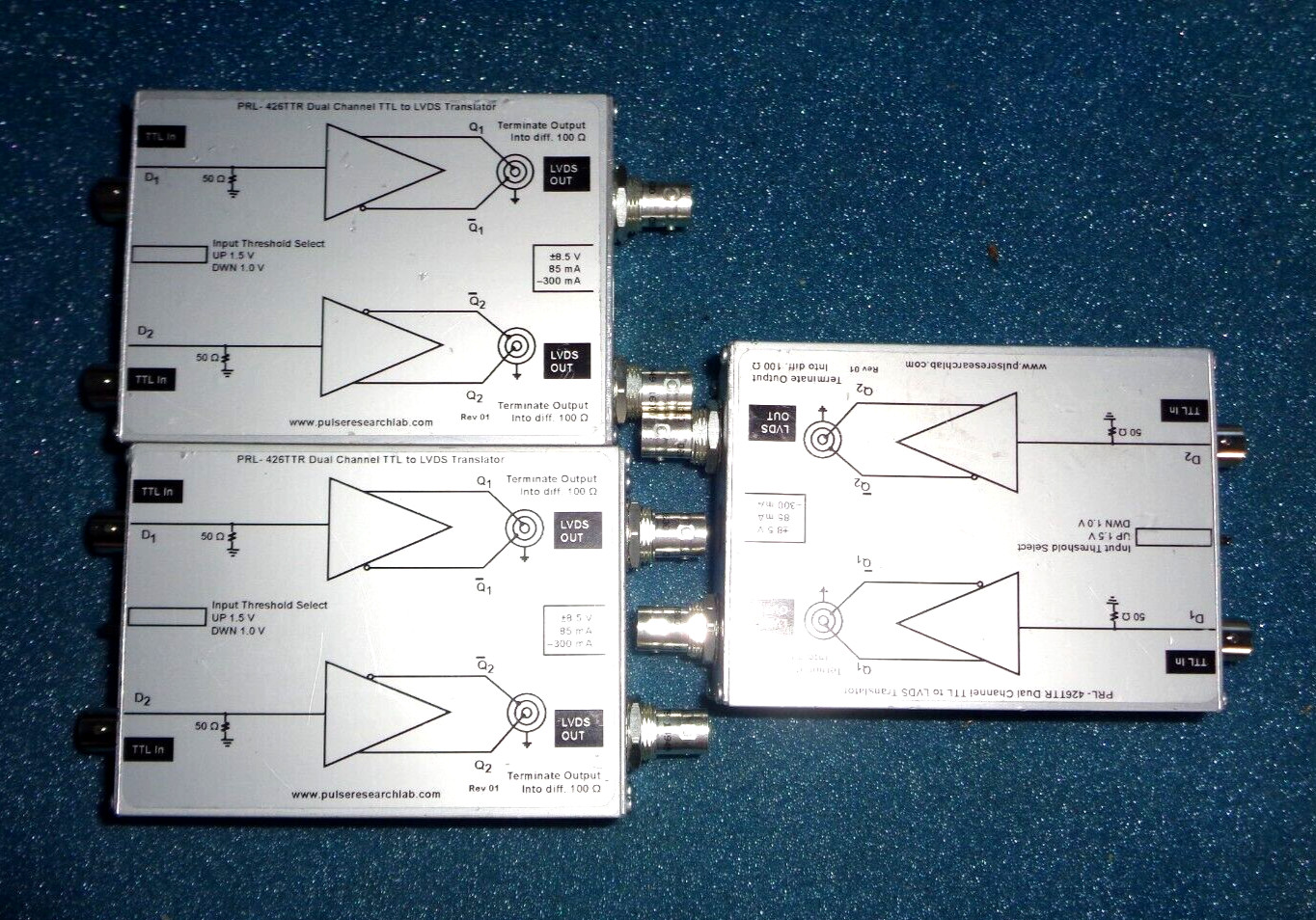 One Pulse Research Labs PRL-426TTR Dual Channel TTL to LVDS Translator PRL-426T