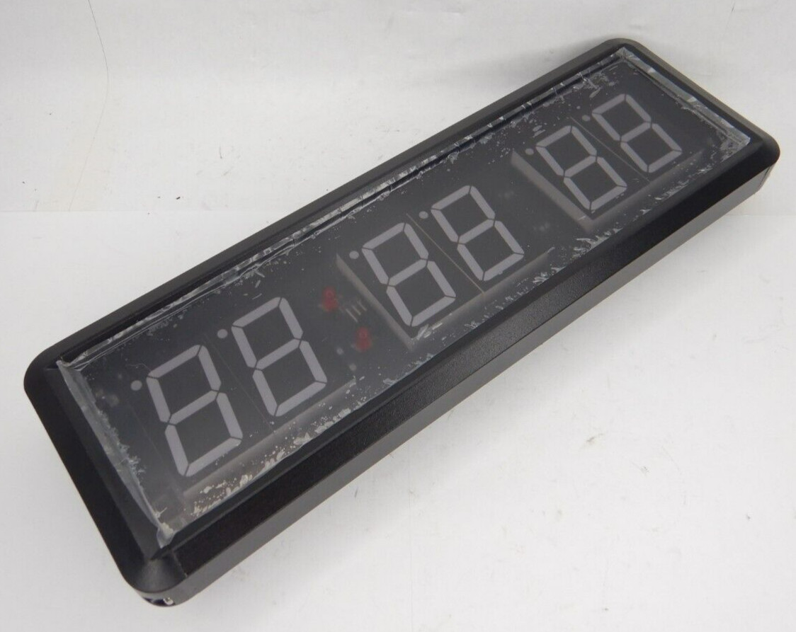 NO AC ADAPTER OR REMOTE LED Interval Timer Count Down Up Clock Stopwatch Gym