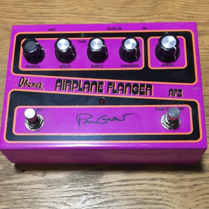 Ibanez Flanger Guitar Effects Pedal Paul Gilbert Model Used