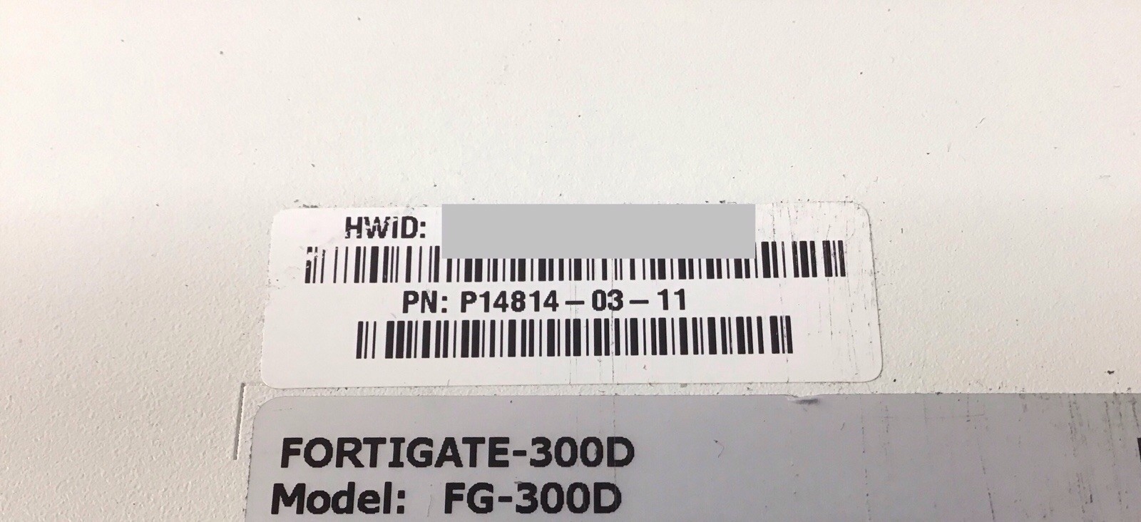 Fortinet FG-300D Network Security Firewall Appliance