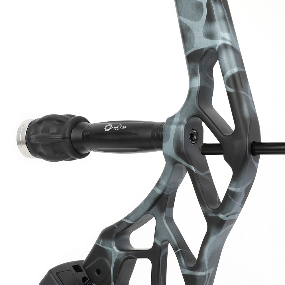 5" Bow Stabilizer Riser Weight Riser Balance Bar Absorption Ball Archery Hunting