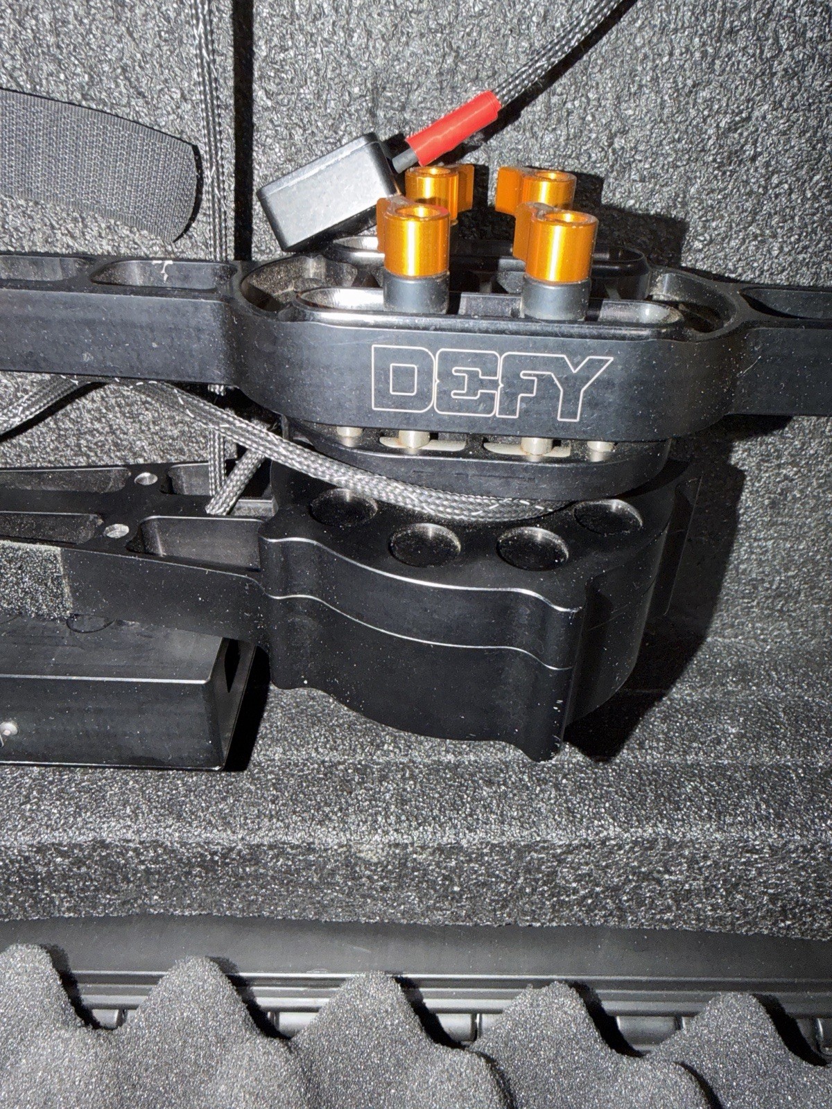 DEFY camera gimbal stabilizer.