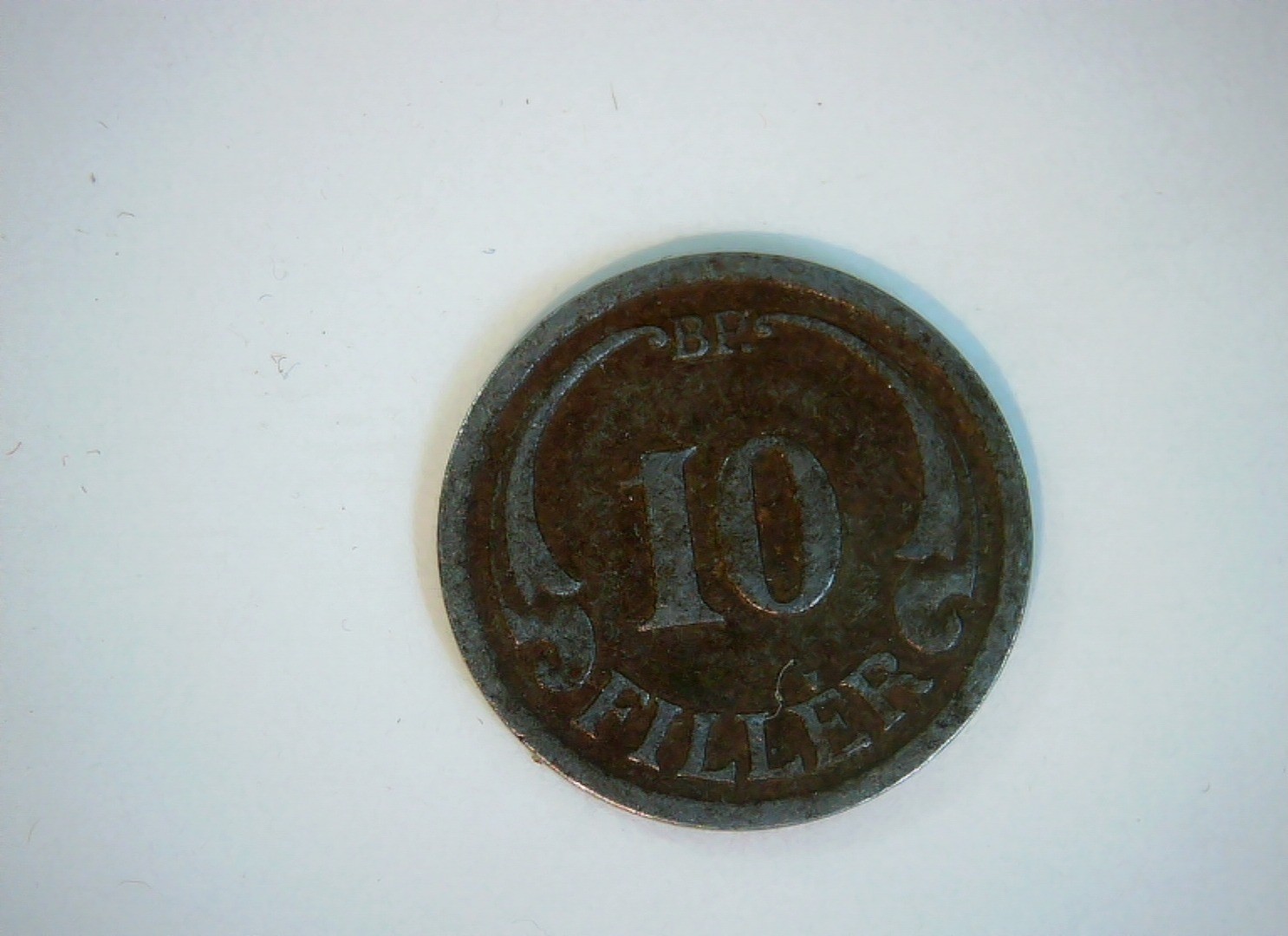 British India 1940 10 Fils British India (Bahrain currency) - 10 Fils Coin