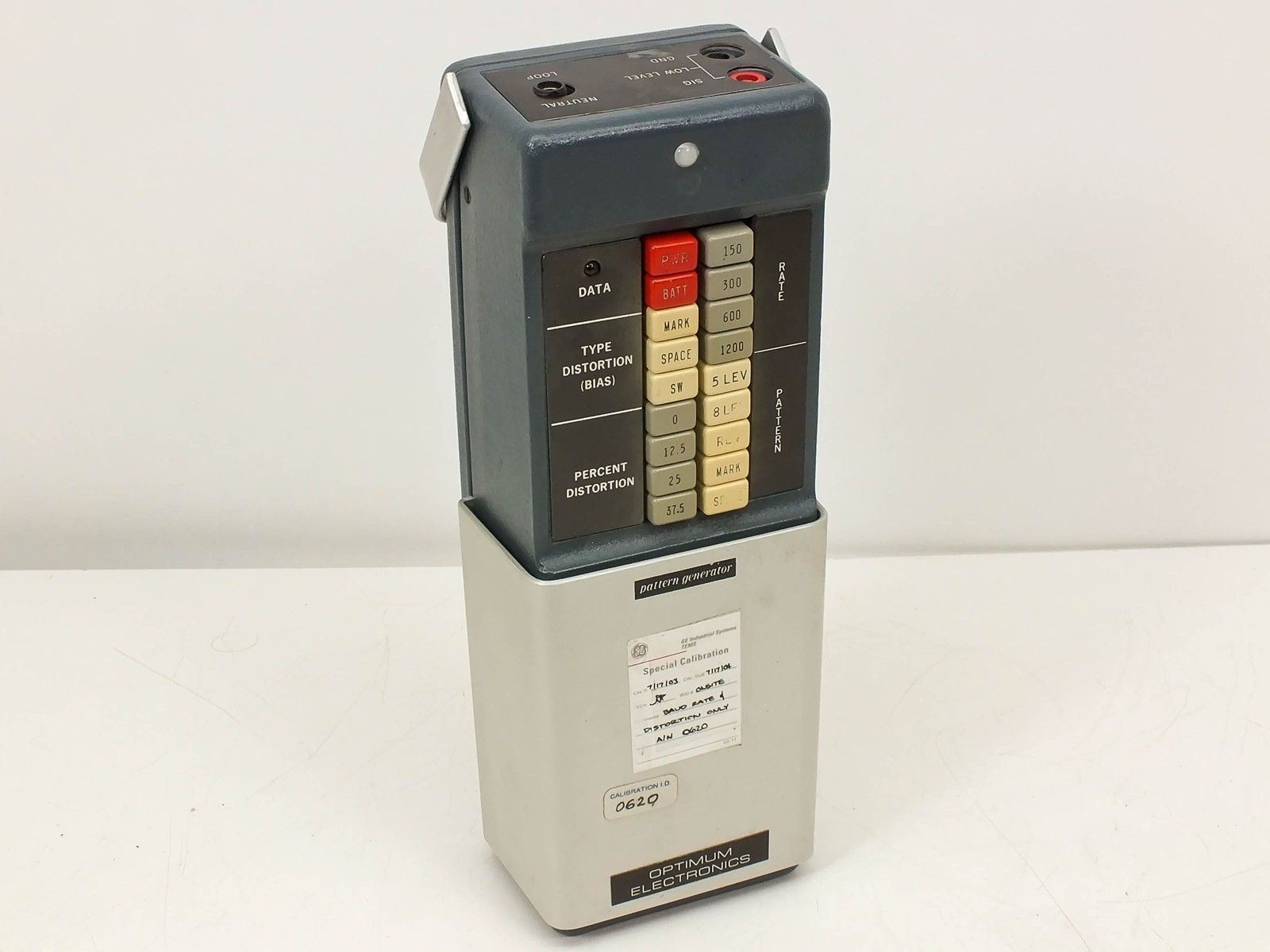 Optimum Electronics PG404 Pattern Generator Baud Rate Distortion Bias Tester