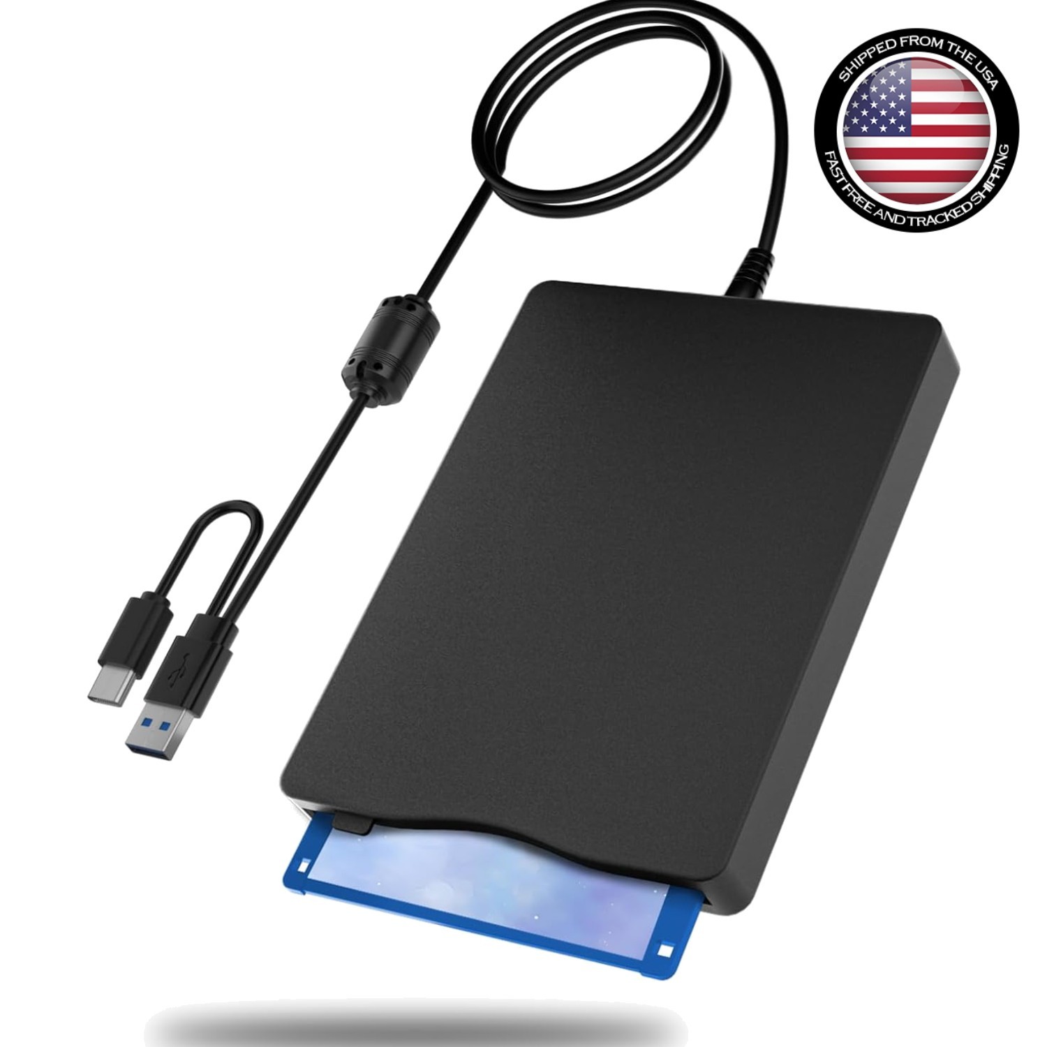 Revive Your Data with a 3.5" USB Floppy Disk Drive - Lightweight & Versatile
