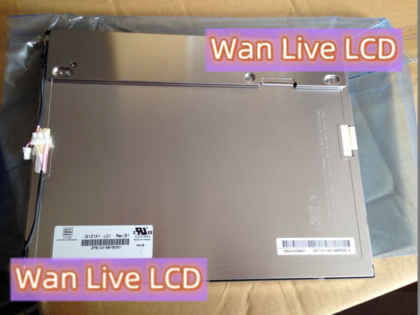 12.1'' For CMO G121X1-L01 LCD Screen Display Panel No Touch 1 Year Warranty