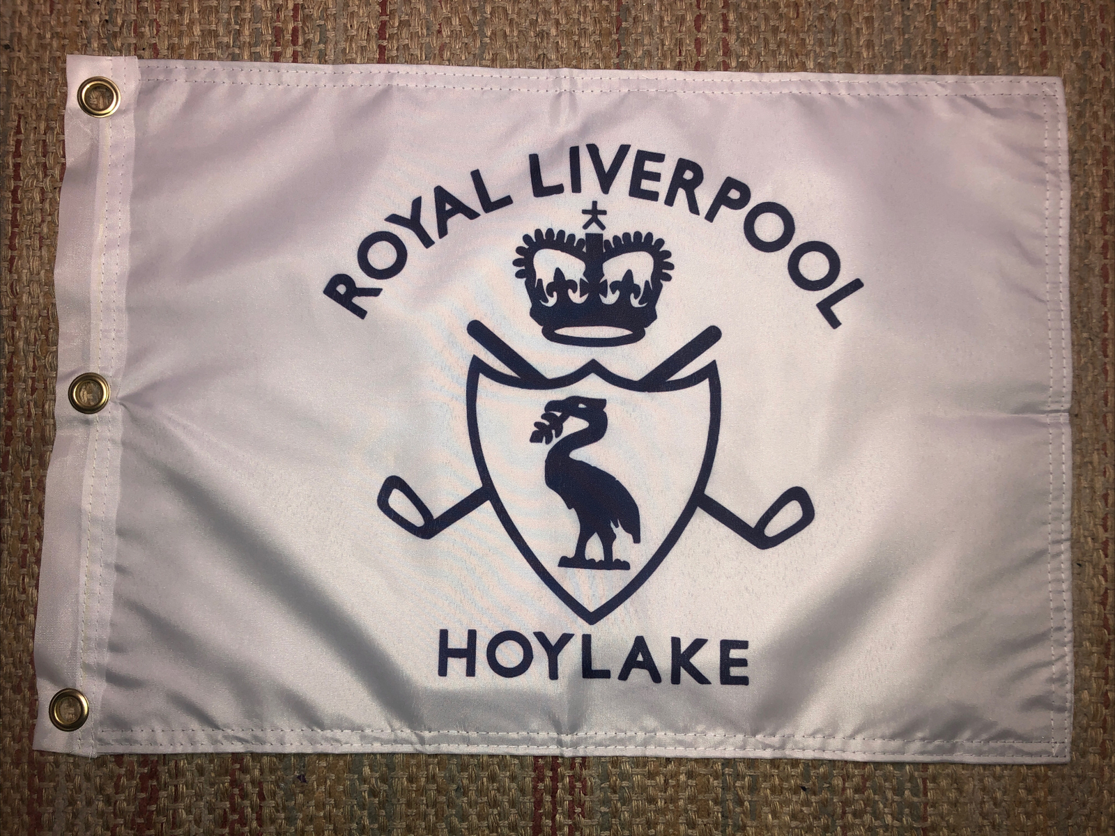 ROYAL LIVERPOOL HOYLAKE BRITISH OPEN CHAMPIONSHIP PGA TOUR PIN FLAG W GROMMETS