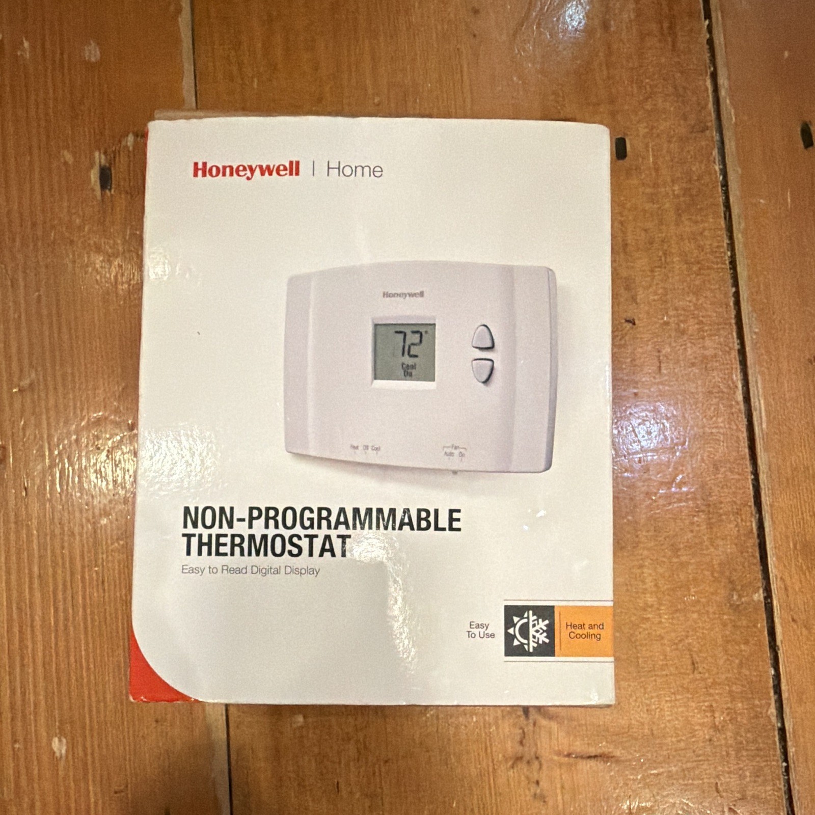 New Honeywell RTH111B Digital Thermostat White Non-programmable