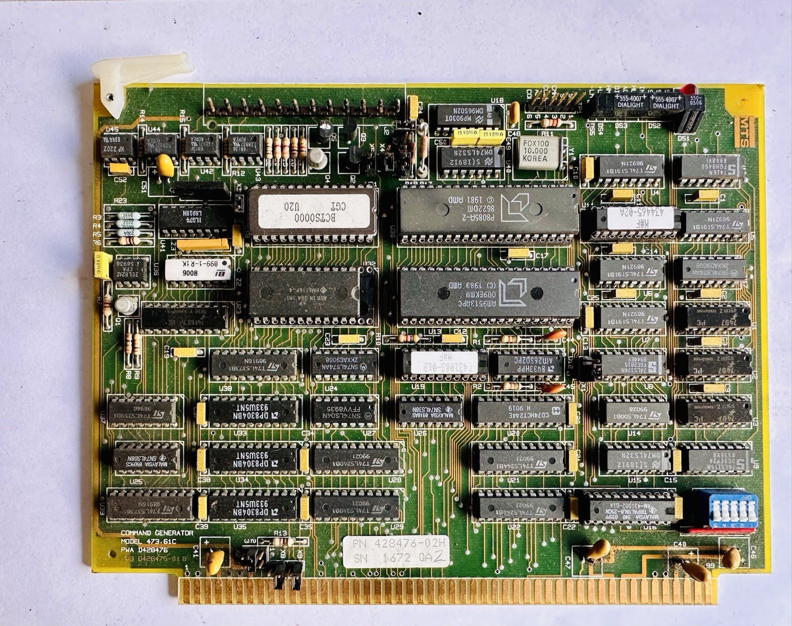Command Generator 473-61C Electrical Board 395361-02H