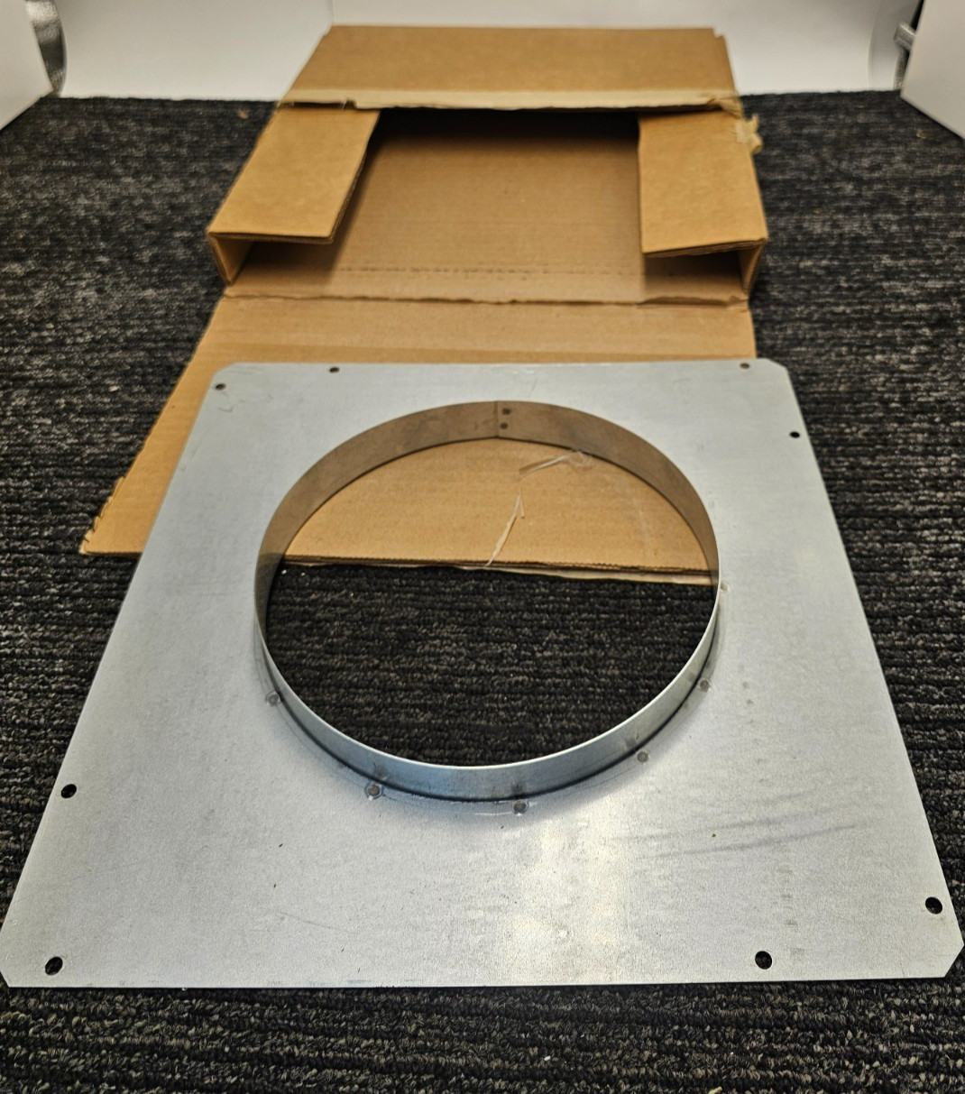 Zephyr 54190053 Front Panel Rough-In Plate Round 8"