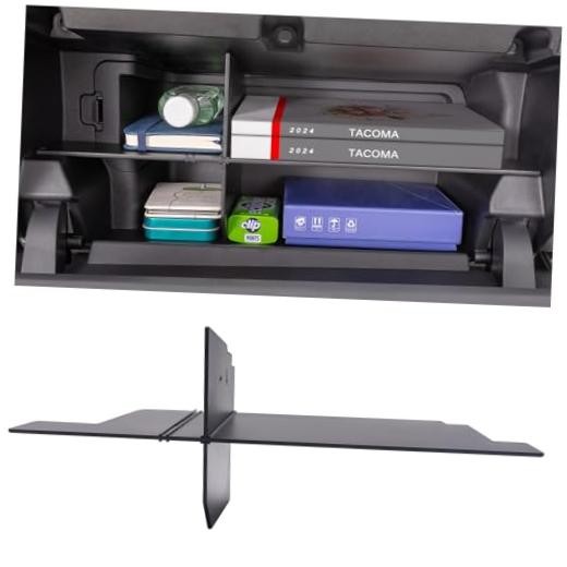 JKCOVER Glove Box Organizer Compatible with 2024 2025 2026 Toyota Tacoma(4th