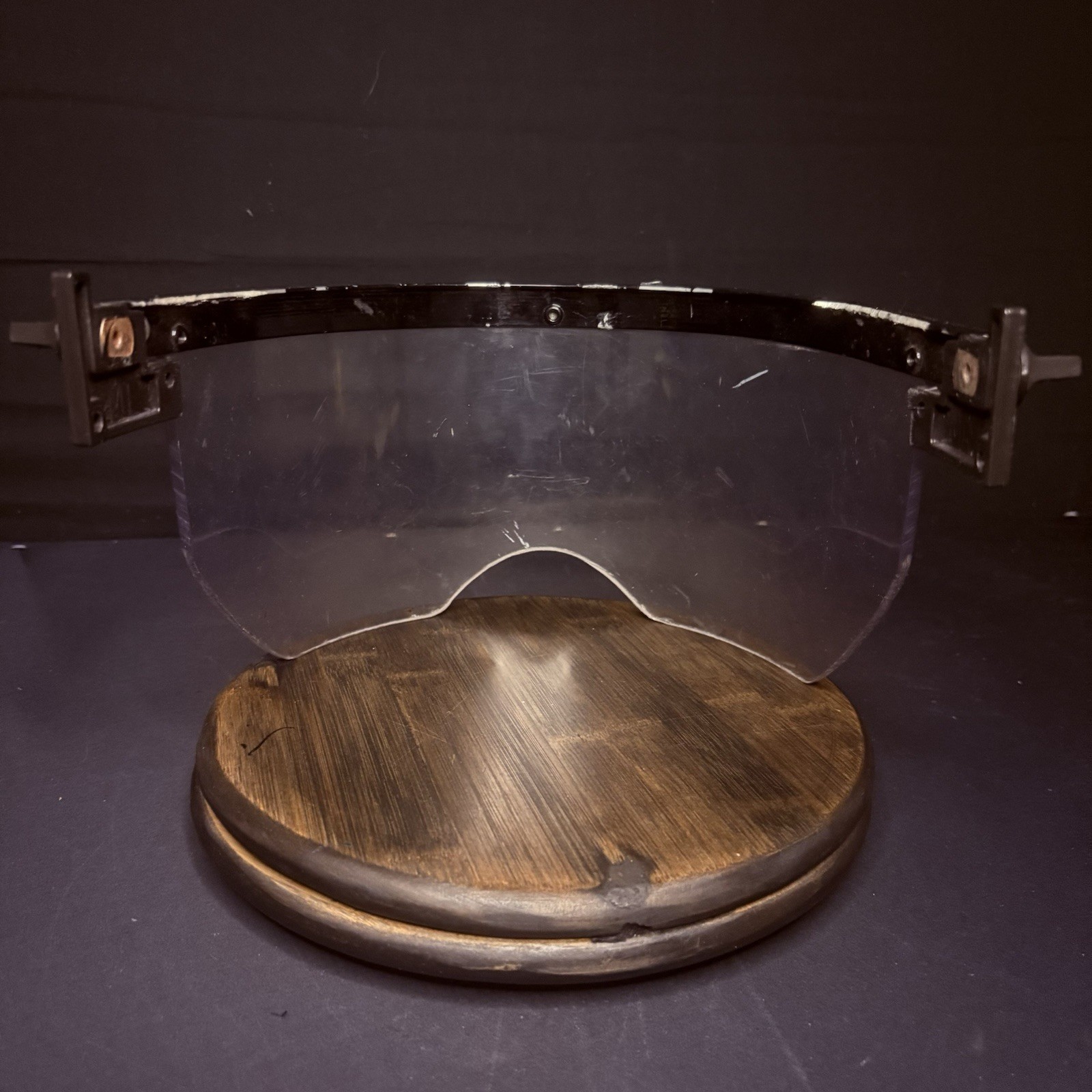 Face Shield For Ballistic Helmet (With Mounts) Removable, Special Cut
