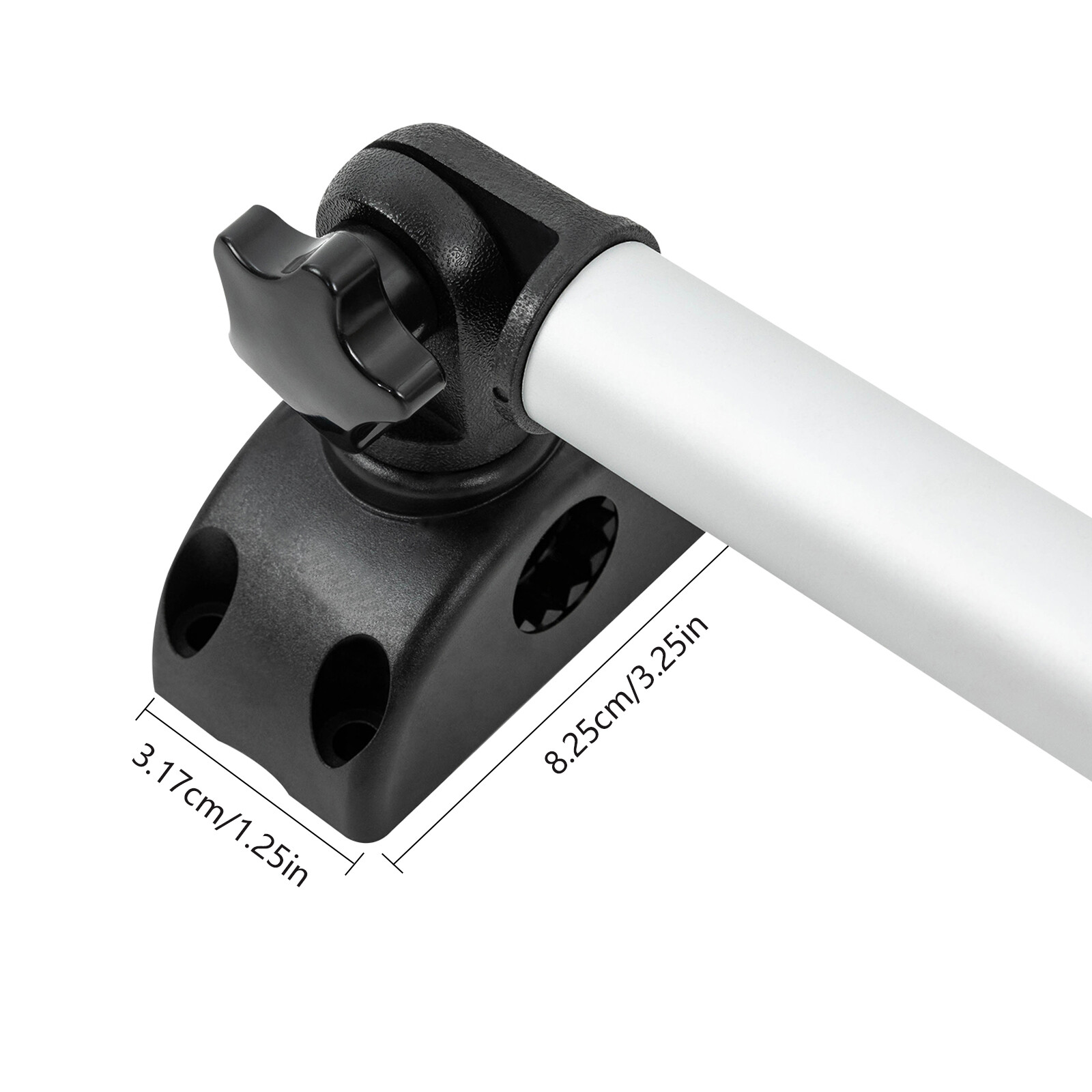 1 Pair for Kayak Canoe PVC Stabilizer System Outrigger Arms Fishing Sidekick Kit