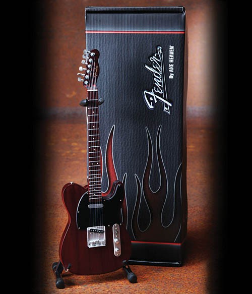 Axe Heaven Fender(Tm) Telecaster(Tm) - Rosewood Finish Officially Licensed Minia