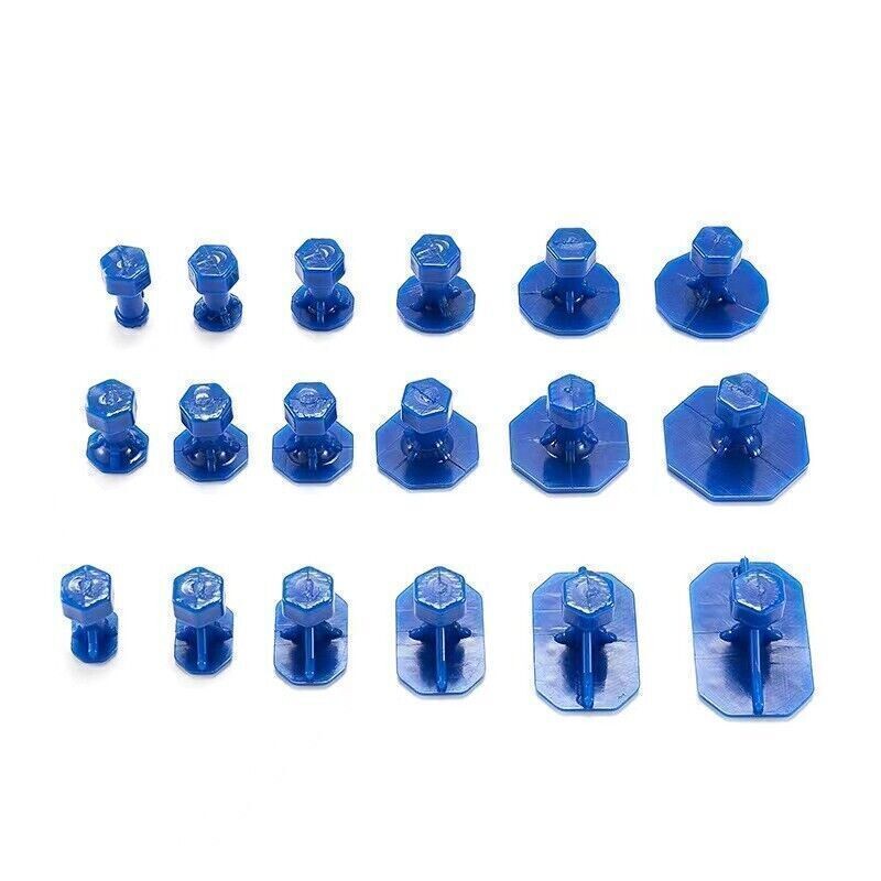 19PCS Car Paintless Dent Repair Puller Dint Hail Damage Lifter Remover Puller US