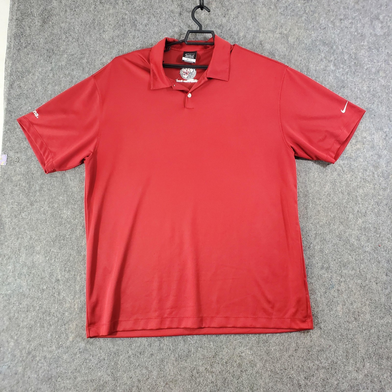 Nike Dri Fit Shirt Polo Mens 2XL Red Golf Louisiana Purchase Council Ciena BSA