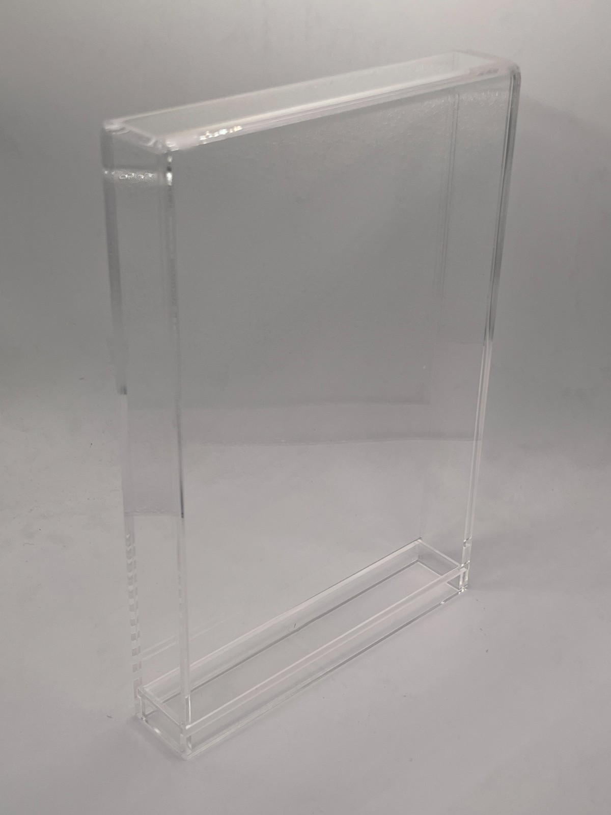 Sega Saturn CD Premium Acrylic Long Box Game Display Case Protector 4mm UV