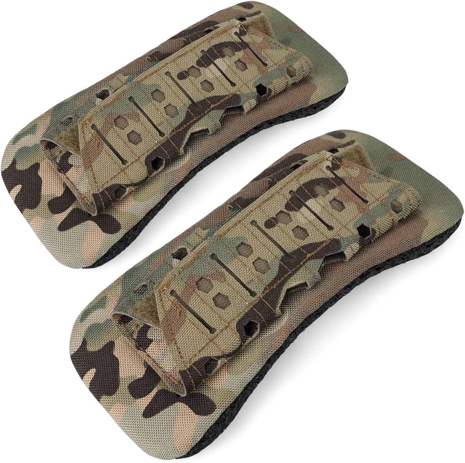 2Pcs Tactical Shoulder Strap Pad Backpack Cushion Pads Comfort Lightweight Camo