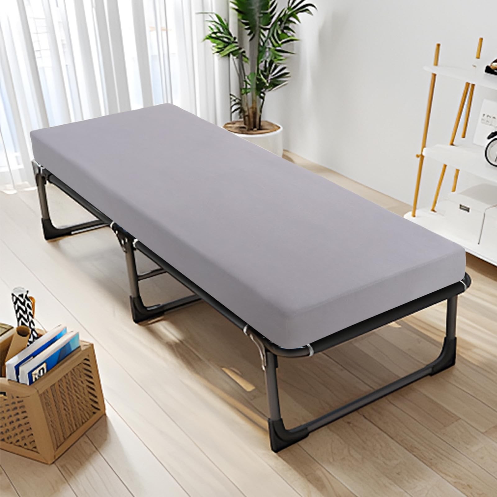 Cot Sheets 31" x 75", Cot Fitted Sheet for Narrow Twin/RVs Bunk/Camper Bunk/G...