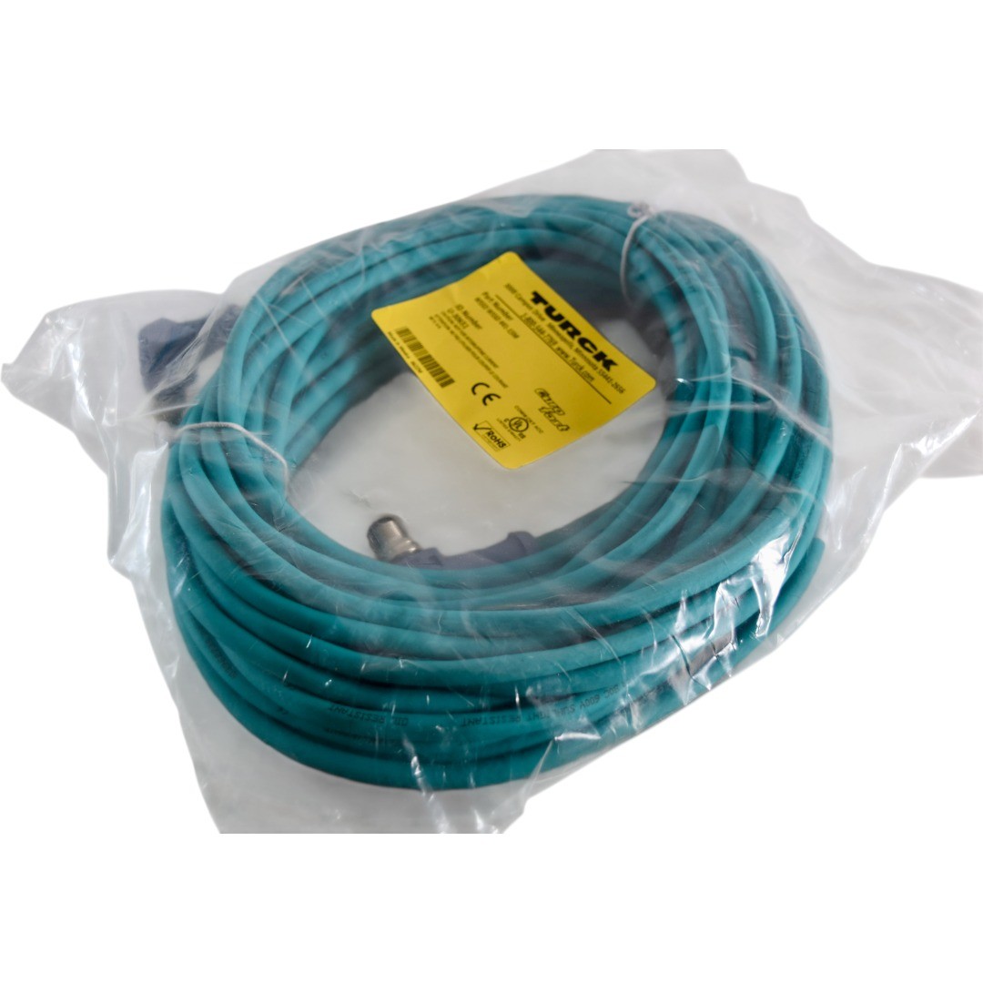 NEW TURCK WSSD WSSD 441-15M U-30651 Eurofast Industrial Ethernet Cable 15M